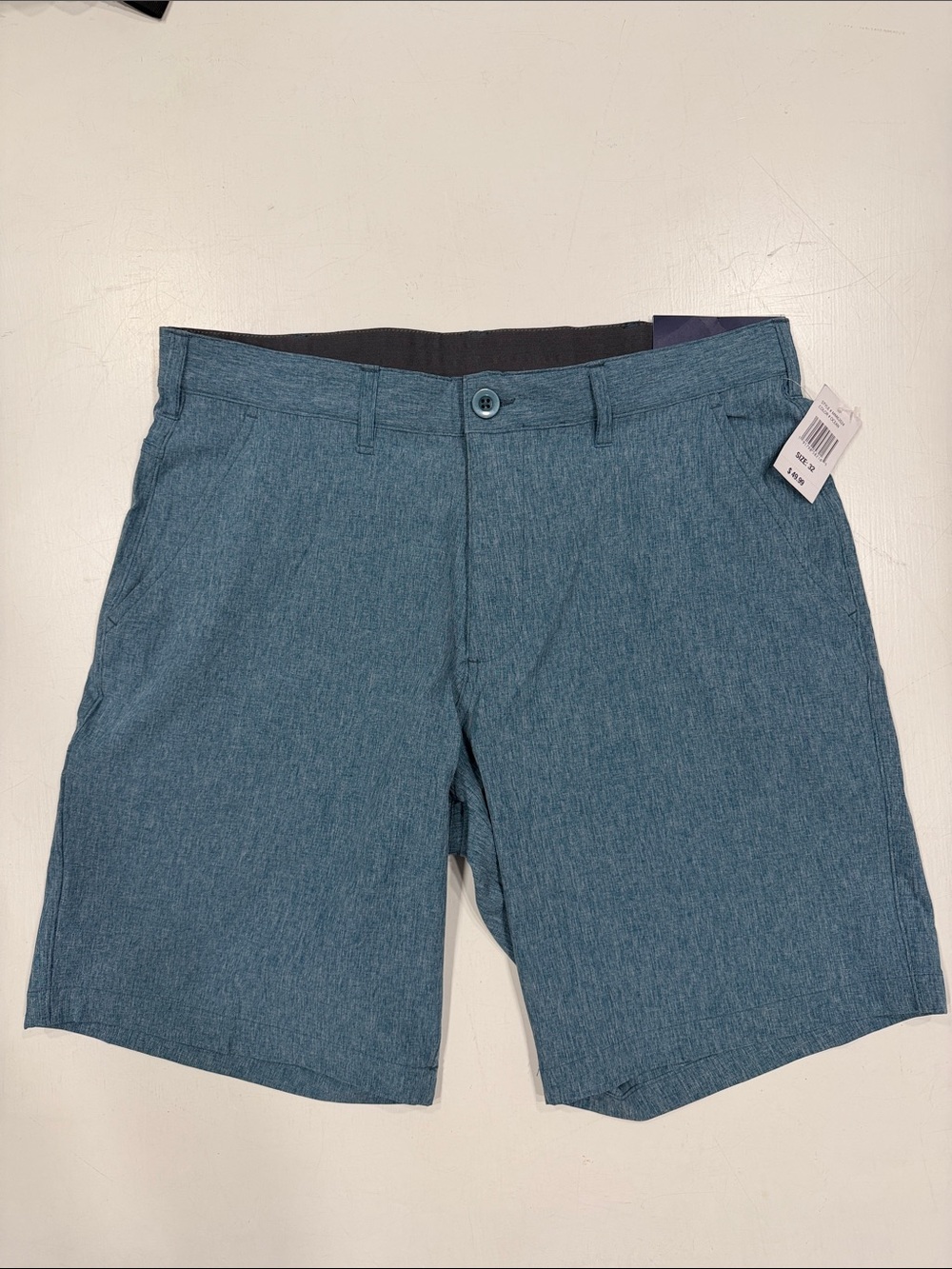 Men's Blue Hybrid Performance Shorts